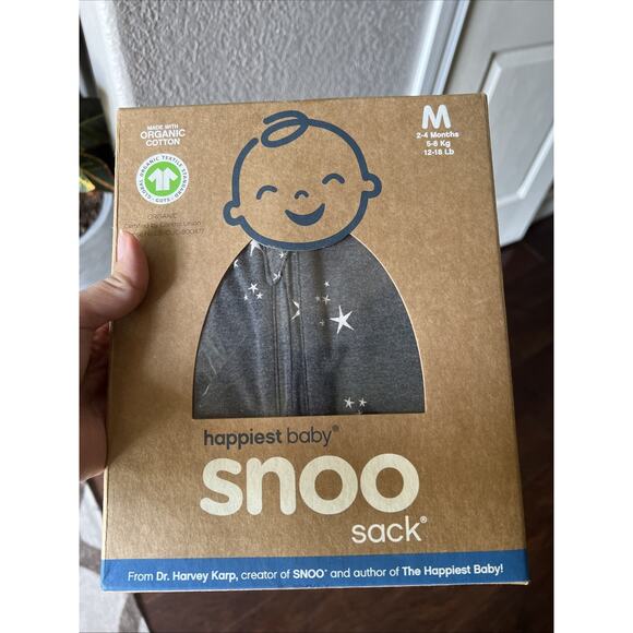 Happiest Baby Snoo Sack Medium 2-4 Months 12-18 Lbs 5-8 Kg New - Picture 1 of 8